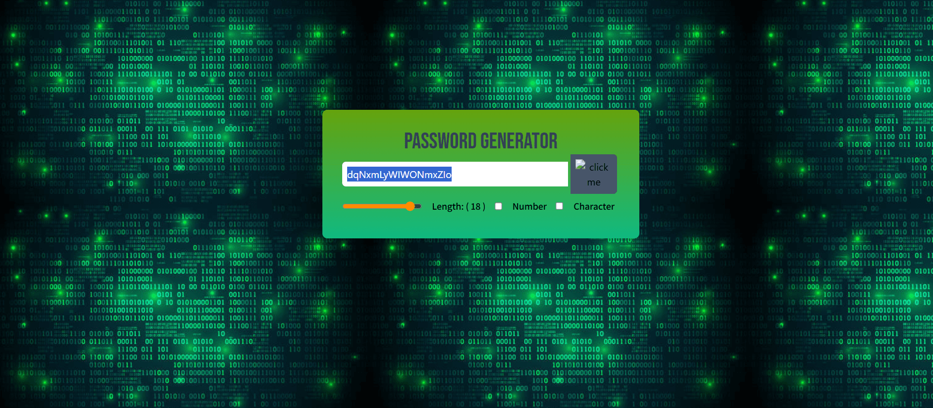 Password Generator